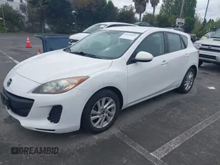 2013 Mazda 3 i Touring with VIN JM1BL1L7XD1722770, listed as a IAAI auction lot 42139943 with 102,562 mi miles and . Bid and sale history available at carsss.com. Image 2.