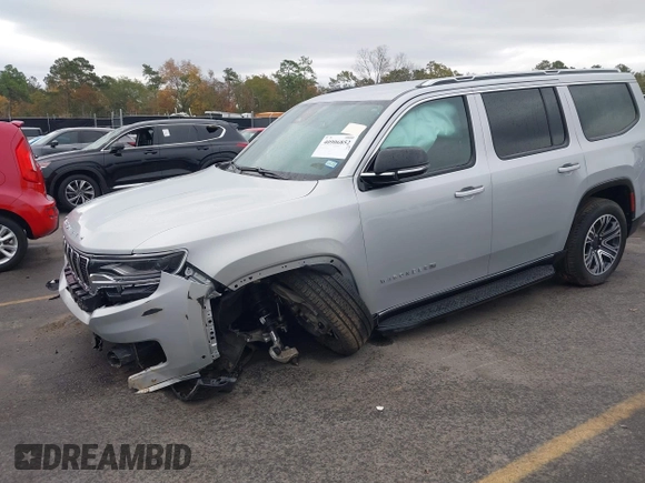 2024 Jeep Wagoneer Series II with VIN 1C4SJUBP5RS116769, listed as a IAAI auction lot 40906852 with 14,327 mi miles and . Bid and sale history available at DreamBid. Image 6.