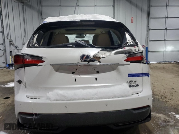 2017 Lexus NX 300h with VIN JTJBJRBZ6H2065065, listed as a Copart auction lot 88022715 with 169,450 mi miles and Salvage Title. Bid and sale history available at DreamBid. Image 6.