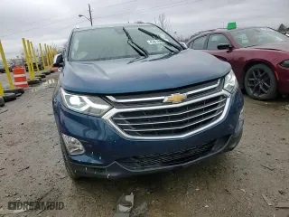 2020 Chevrolet Equinox Premier with VIN 2GNAXNEV7L6179688, listed as a Copart auction lot 43816605 with 53,697 mi miles and Salvage Title. Bid and sale history available at carsss.com. Image 12.