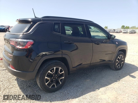 2020 Jeep Compass Trailhawk z VIN 3C4NJDDB1LT208160, wystawiony jako Copart lot #53326685 z przebiegiem 65 923 mil mil oraz Szkoda całkowita • Salvage title. Historia ofert i sprzedaży dostępna na DreamBid. Obrazek 3.