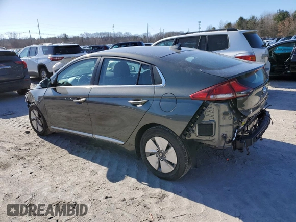 2022 Hyundai Ioniq SE with VIN KMHC75LC6NU268722, listed as a Copart auction lot 46044125 with 46,628 mi miles and Non repairable. Bid and sale history available at DreamBid. Image 2.