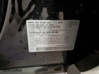 2018 Audi Q5 Premium with VIN WA1ANAFY1J2174801, listed as a Copart auction lot 53709855 with 85,119 mi miles and Salvage Title. Bid and sale history available at carsss.com. Image 12.