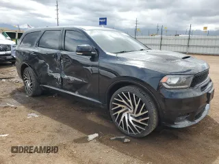 2020 Dodge Durango R/T with VIN 1C4SDJCT9LC261977, listed as a Copart auction lot 55223835 with 145,534 mi miles and Salvage title. Bid and sale history available at DreamBid. Image 4.