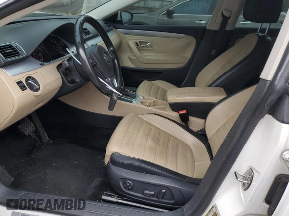 2014 Volkswagen CC Sport with VIN WVWBN7AN2EE507523, listed as a Copart auction lot 81892814 with 102,242 mi miles and Salvage Title. Bid and sale history available at carsss.com. Image 7.