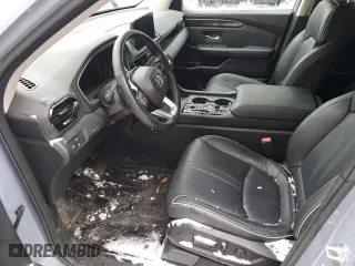 2023 Honda Pilot Elite with VIN 5FNYG1H83PB041216, listed as a Copart auction lot 84077974 with 21,257 mi miles and Salvage Title. Bid and sale history available at carsss.com. Image 7.
