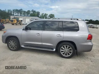 2011 Lexus LX 570 with VIN JTJHY7AX6B4061104, listed as a Copart auction lot 57788225 with 184,040 mi miles and Clean title. Bid and sale history available at DreamBid. Image 2.