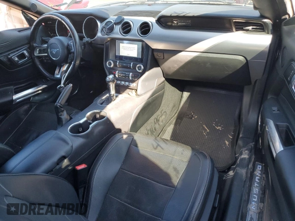 2020 Ford Mustang EcoBoost with VIN 1FATP8UH6L5112628, listed as a Copart auction lot 47016955 with 54,211 mi miles and Salvage Title. Bid and sale history available at carsss.com. Image 8.