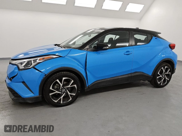 2019 Toyota C-HR XLE with VIN NMTKHMBX3KR072201, listed as a Copart auction lot 48558845 with 86,526 mi miles and Clean Title. Bid and sale history available at DreamBid. Image 1.