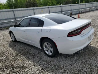 2019 Dodge Charger SXT with VIN 2C3CDXBGXKH657637, listed as a Copart auction lot 53800275 with 109,611 mi miles and Salvage Title. Bid and sale history available at DreamBid. Image 2.