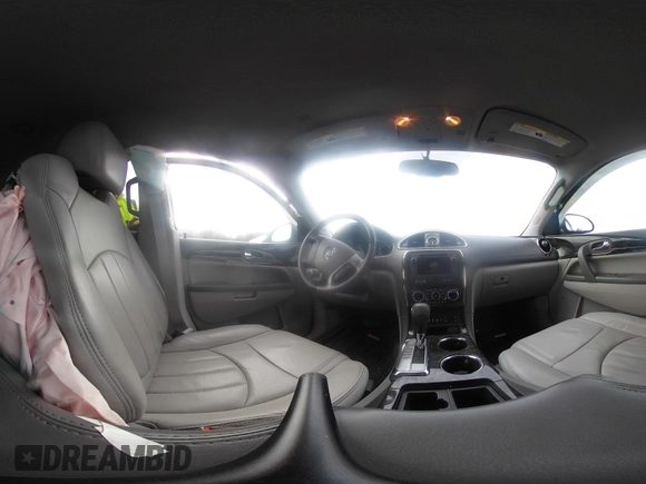 2014 Buick Enclave Leather with VIN 5GAKVBKD2EJ233953, listed as a IAAI auction lot 41658900 with 63,728 mi miles and . Bid and sale history available at DreamBid. Image 22.