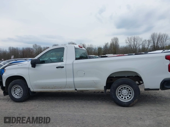 2021 Chevrolet Silverado 1500 Work Truck with VIN 3GCNWAEH5MG369642, listed as a IAAI auction lot 42029233 with 93,036 mi miles. Bid and sale history available at carsss.com. Image 14.