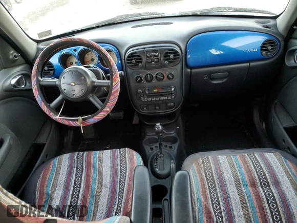 2005 Chrysler PT Cruiser with VIN 3C4FY48B85T560083, listed as a Copart auction lot 79838694 with 97,642 mi miles and Salvage Title. Bid and sale history available at DreamBid. Image 8.
