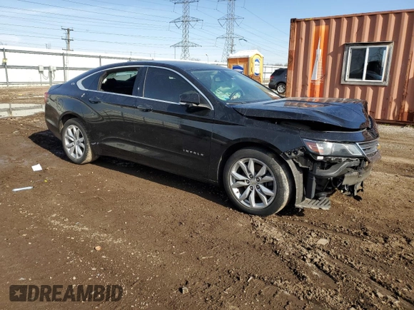 2017 Chevrolet Impala LT with VIN 2G1105SA2H9132422, listed as a Copart auction lot 51583795 with 126,686 mi miles and Salvage Title. Bid and sale history available at DreamBid. Image 4.