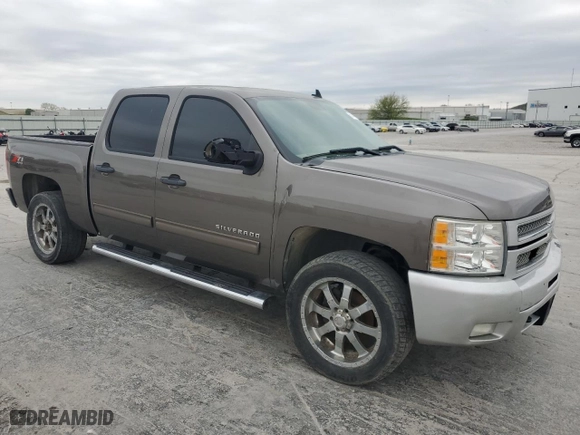 2013 Chevrolet Silverado 1500 LT with VIN 3GCPKSE77DG125766, listed as a Copart auction lot 51441695 with 81,215 mi miles and Salvage Title. Bid and sale history available at carsss.com. Image 4.