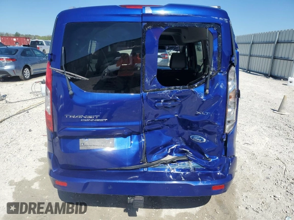 2016 Ford Transit Connect XLT z VIN NM0GS9F70G1230818, wystawiony jako Copart lot #45552815 z przebiegiem 152 367 mil mil oraz Szkoda całkowita • Salvage title. Historia ofert i sprzedaży dostępna na DreamBid. Obrazek 6.