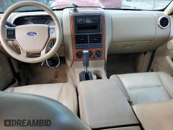 2007 Ford Explorer Eddie Bauer with VIN 1FMEU64E17UB40317, listed as a Copart auction lot 58723225 with 223,809 mi miles and Salvage title. Bid and sale history available at DreamBid. Image 8.
