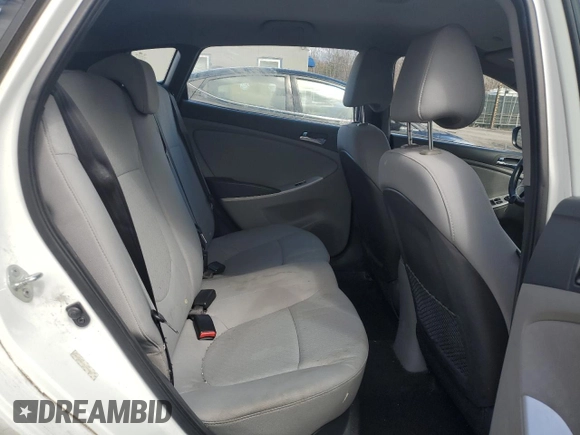 2013 Hyundai Accent SE with VIN KMHCU5AE7DU091402, listed as a Copart auction lot 50698845 with 125,262 mi miles and Salvage Title. Bid and sale history available at carsss.com. Image 10.