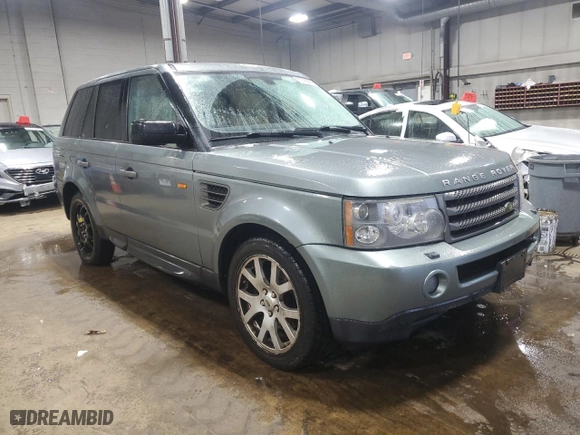 2007 Land Rover Range Rover Sport HSE with VIN SALSK25457A106905, listed as a Copart auction lot 50299665 with 109,612 mi miles and Salvage Title. Bid and sale history available at carsss.com. Image 4.