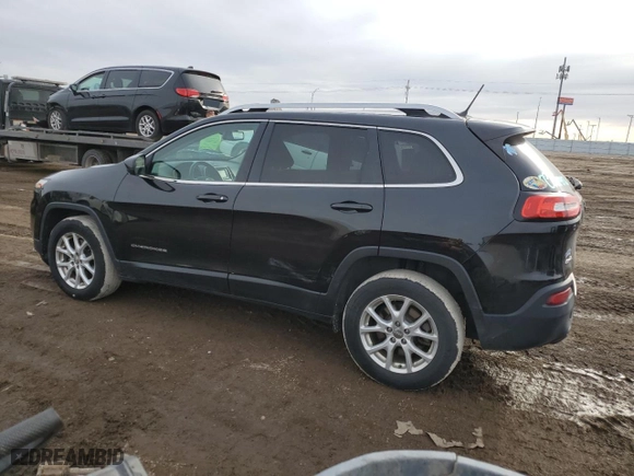 2015 Jeep Cherokee Latitude with VIN 1C4PJMCB6FW738889, listed as a Copart auction lot 50124425 with 172,616 mi miles and Salvage Title. Bid and sale history available at carsss.com. Image 2.