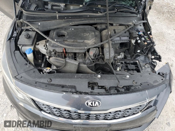 2020 Kia Optima LX z VIN 5XXGT4L37LG404452, wystawiony jako Copart lot #55333805 z przebiegiem 140 889 mil mil oraz Szkoda całkowita • Salvage title. Historia ofert i sprzedaży dostępna na DreamBid. Obrazek 11.