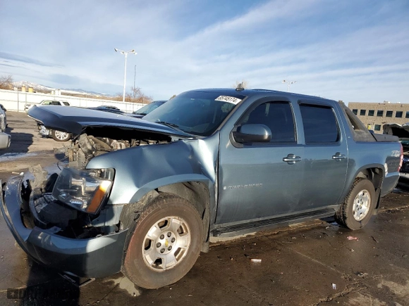 2008 Chevrolet Avalanche LTZ with VIN 3GNFK12368G248317, listed as a Copart auction lot 85745174 with 134,385 mi miles and Salvage Title. Bid and sale history available at carsss.com. Image 1.