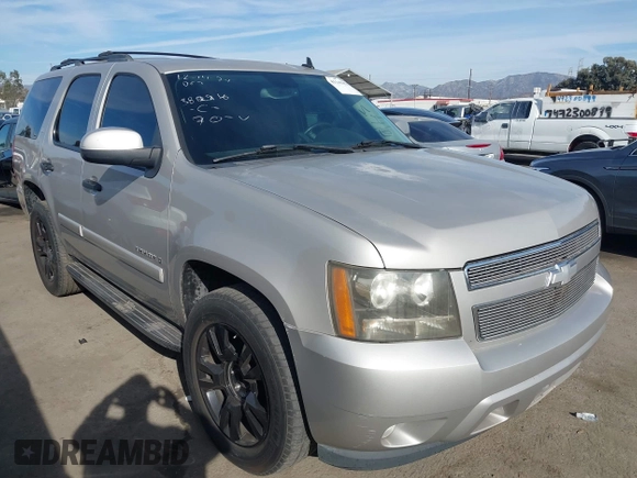 2007 Chevrolet Tahoe LTZ with VIN 1GNFC13077J399911, listed as a IAAI auction lot 41141878 with Not provided miles and . Bid and sale history available at DreamBid. Image 1.