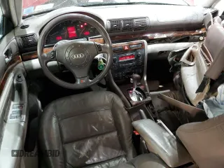 2000 Audi A4 with VIN WAUDH28D6YA057593, listed as a Copart auction lot 49228215 with 142,437 mi miles and Salvage Title. Bid and sale history available at carsss.com. Image 8.