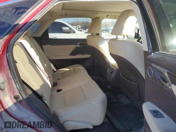 2018 Lexus RX with VIN 2T2BGMCA5JC023471, listed as a Copart auction lot 42225405 with 75,605 mi miles and Salvage Title. Bid and sale history available at carsss.com. Image 11.