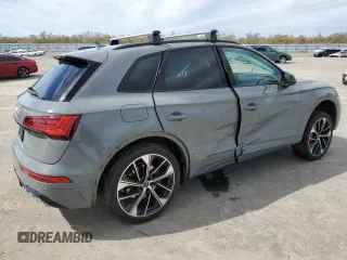 2021 Audi SQ5 Prestige with VIN WA1C4AFY4M2018879, listed as a Copart auction lot 45547564 with 18,102 mi miles and Salvage Title. Bid and sale history available at DreamBid. Image 3.