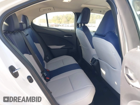 2021 Lexus UX with VIN JTHP9JBH5M2053797, listed as a IAAI auction lot 40718103 with 57,366 mi miles. Bid and sale history available at carsss.com. Image 8.