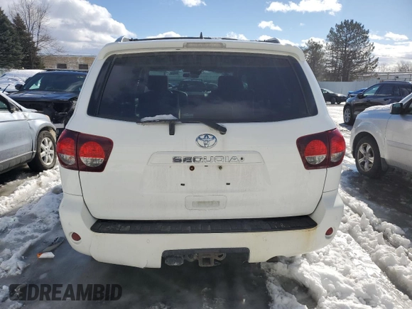 2018 Toyota Sequoia SR5 with VIN 5TDBY5G10JS159791, listed as a Copart auction lot 45378575 with 229,941 mi miles and Clean Title. Bid and sale history available at carsss.com. Image 6.