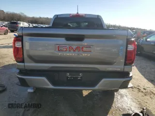 2024 GMC Canyon 2WD Elevation with VIN 1GTP5BEK6R1112914, listed as a Copart auction lot 84963254 with 15,565 mi miles and Salvage Title. Bid and sale history available at carsss.com. Image 6.