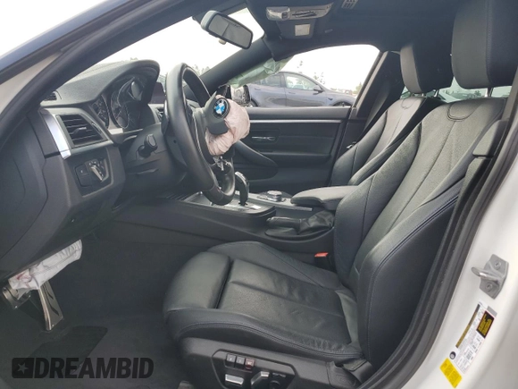 2019 BMW 4 Series 440i with VIN WBA4J5C50KBU79088, listed as a Copart auction lot 62360335 with 46,540 mi miles and Salvage title. Bid and sale history available at DreamBid. Image 7.