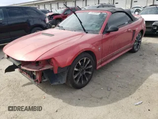 2000 Ford Mustang with VIN 1FAFP4442YF295255, listed as a Copart auction lot 46638905 with 91,064 mi miles and Salvage Title. Bid and sale history available at carsss.com. Image 1.