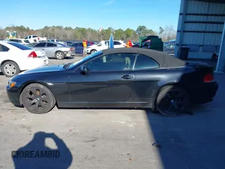 2007 BMW 6 Series 650i with VIN WBAEK13507CN84354, listed as a IAAI auction lot 41604376 with 97,956 mi miles. Bid and sale history available at carsss.com. Image 14.