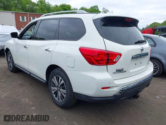 2019 Nissan Pathfinder SV with VIN 5N1DR2MM5KC577300, listed as a IAAI auction lot 42271469 with 110,849 mi miles and . Bid and sale history available at DreamBid. Image 3.