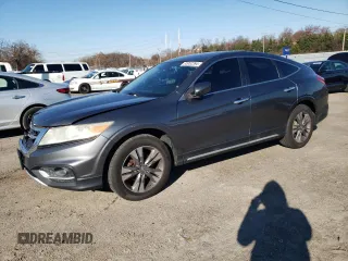 2014 Honda Crosstour EX-L with VIN 5J6TF2H53EL002459, listed as a Copart auction lot 83052394 with 204,866 mi miles and Salvage Title. Bid and sale history available at carsss.com. Image 1.