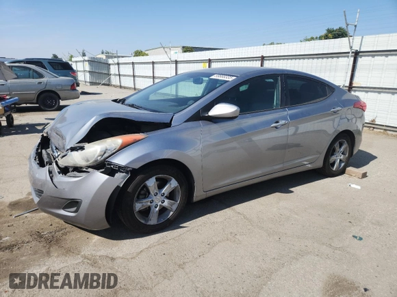 2013 Hyundai Elantra GLS z VIN KMHDH4AE3DU731009, wystawiony jako Copart lot #58668335 z przebiegiem 213 093 mil mil oraz Szkoda całkowita • Salvage title. Historia ofert i sprzedaży dostępna na DreamBid. Obrazek 1.