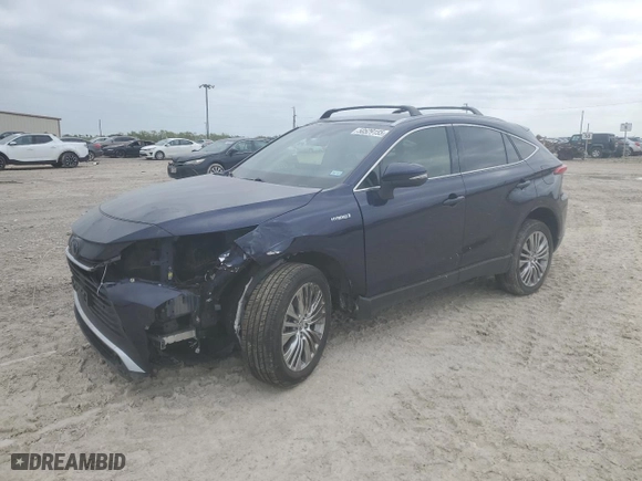 2021 Toyota Venza LE with VIN JTEAAAAH8MJ049177, listed as a Copart auction lot 50529155 with 51,822 mi miles and Salvage Title. Bid and sale history available at carsss.com. Image 1.