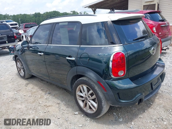 2013 MINI Countryman S z VIN WMWZC3C52DWP20729, wystawiony jako IAAI lot #42388184 z przebiegiem 165 283 mil mil oraz . Historia ofert i sprzedaży dostępna na DreamBid. Obrazek 3.