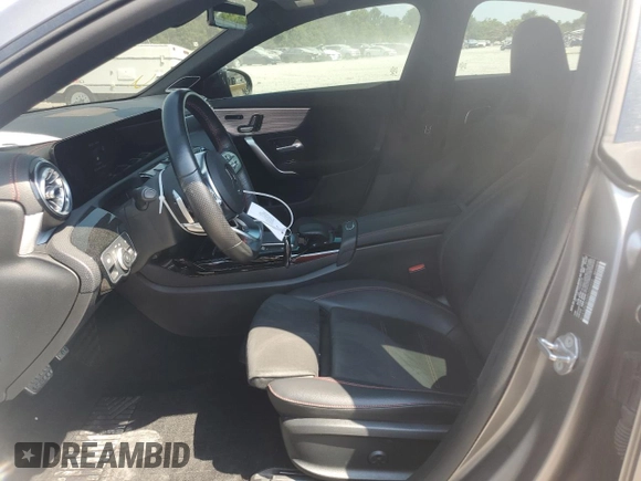 2021 Mercedes-Benz CLA 45 AMG with VIN W1K5J5DB4MN200955, listed as a Copart auction lot 57955104 with 44,136 mi miles and Salvage Title. Bid and sale history available at DreamBid. Image 7.