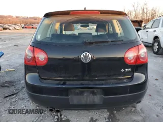 2009 Volkswagen Rabbit S with VIN WVWAB71K29W021336, listed as a Copart auction lot 41839595 with 0 mi miles and Salvage Title. Bid and sale history available at carsss.com. Image 6.