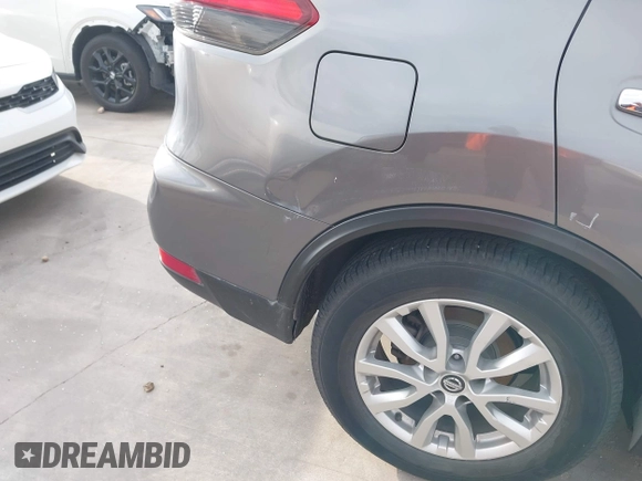 2017 Nissan Rogue S with VIN KNMAT2MT3HP519624, listed as a IAAI auction lot 42178427 with 128,387 mi miles and . Bid and sale history available at DreamBid. Image 18.