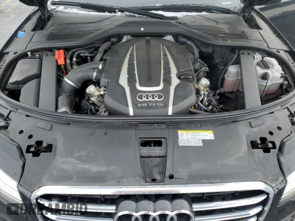 2017 Audi A8 Sport z VIN WAU43AFD2HN003499, wystawiony jako Copart lot #88994855 z przebiegiem 93 734 mil mil oraz Szkoda całkowita • Salvage title. Historia ofert i sprzedaży dostępna na DreamBid. Obrazek 11.
