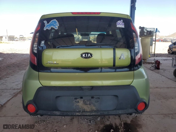 2014 Kia Soul with VIN KNDJN2A23E7041402, listed as a Copart auction lot 52751355 with 122,471 mi miles and Clean Title. Bid and sale history available at carsss.com. Image 6.