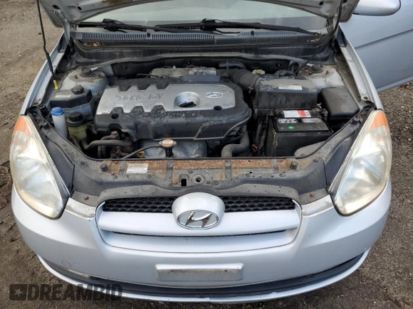 2007 Hyundai Accent SE with VIN KMHCN36C37U035020, listed as a Copart auction lot 75722614 with 54,288 mi miles and Clean Title. Bid and sale history available at carsss.com. Image 11.