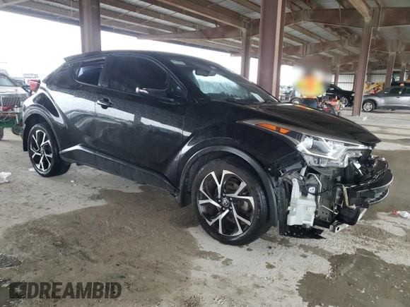 2018 Toyota C-HR XLE with VIN NMTKHMBX5JR056290, listed as a Copart auction lot 53560775 with 116,924 mi miles and Salvage title. Bid and sale history available at DreamBid. Image 4.