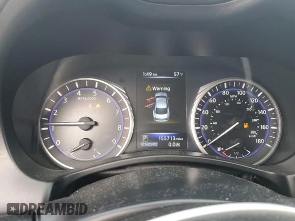 2017 Infiniti Q50 Sport с VIN JN1EV7AR6HM834116, выставлен на аукционе Copart как лот 43281415 с пробегом 155 713 миль миль и Чистый • Clean title. История ставок и продаж доступна на DreamBid. Изображение 9.