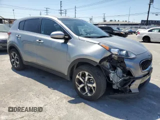 2021 Kia Sportage LX with VIN KNDPM3AC5M7901407, listed as a Copart auction lot 52678995 with 63,301 mi miles and Salvage Title. Bid and sale history available at carsss.com. Image 4.